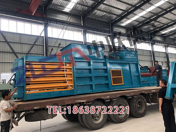 內(nèi)蒙古半自動廢紙打包機(jī)操作流程