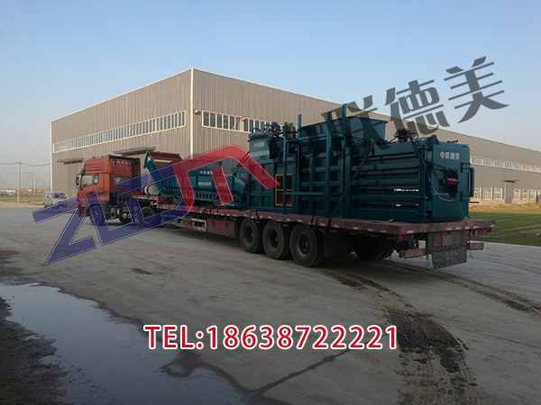 海南80廢紙打包機操作流程