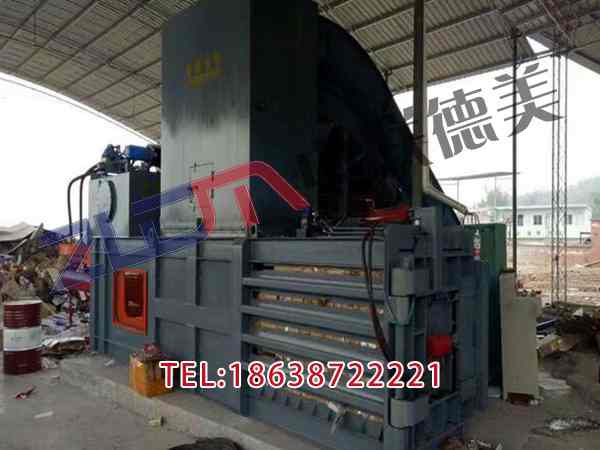 重慶臥式半自動廢紙打包機尺寸標準